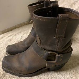 Frye Harness Leather Boots